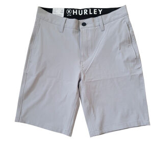 Hurley Men's All Day Hybrid Light Gray Shorts Size 30 Inseam 10" NWT $69